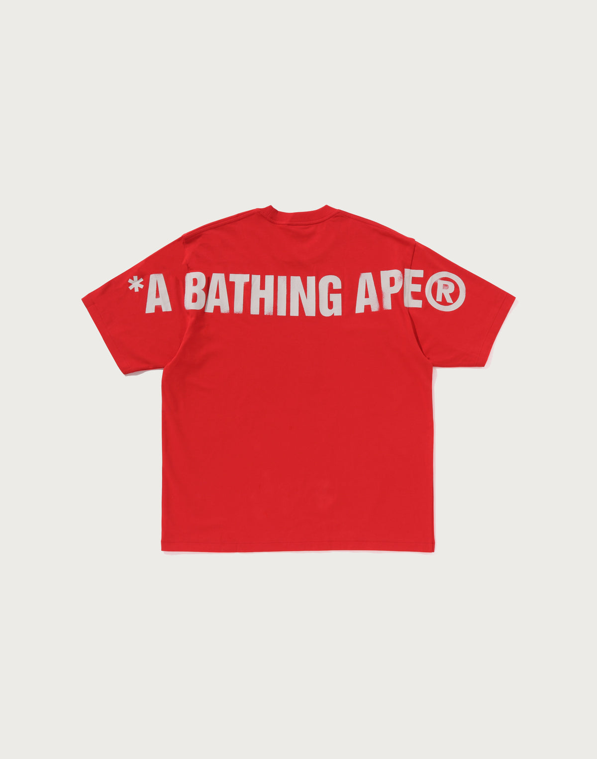 SPRAY PRINT APE HEAD RELAXED FIT TEE #2 MENS