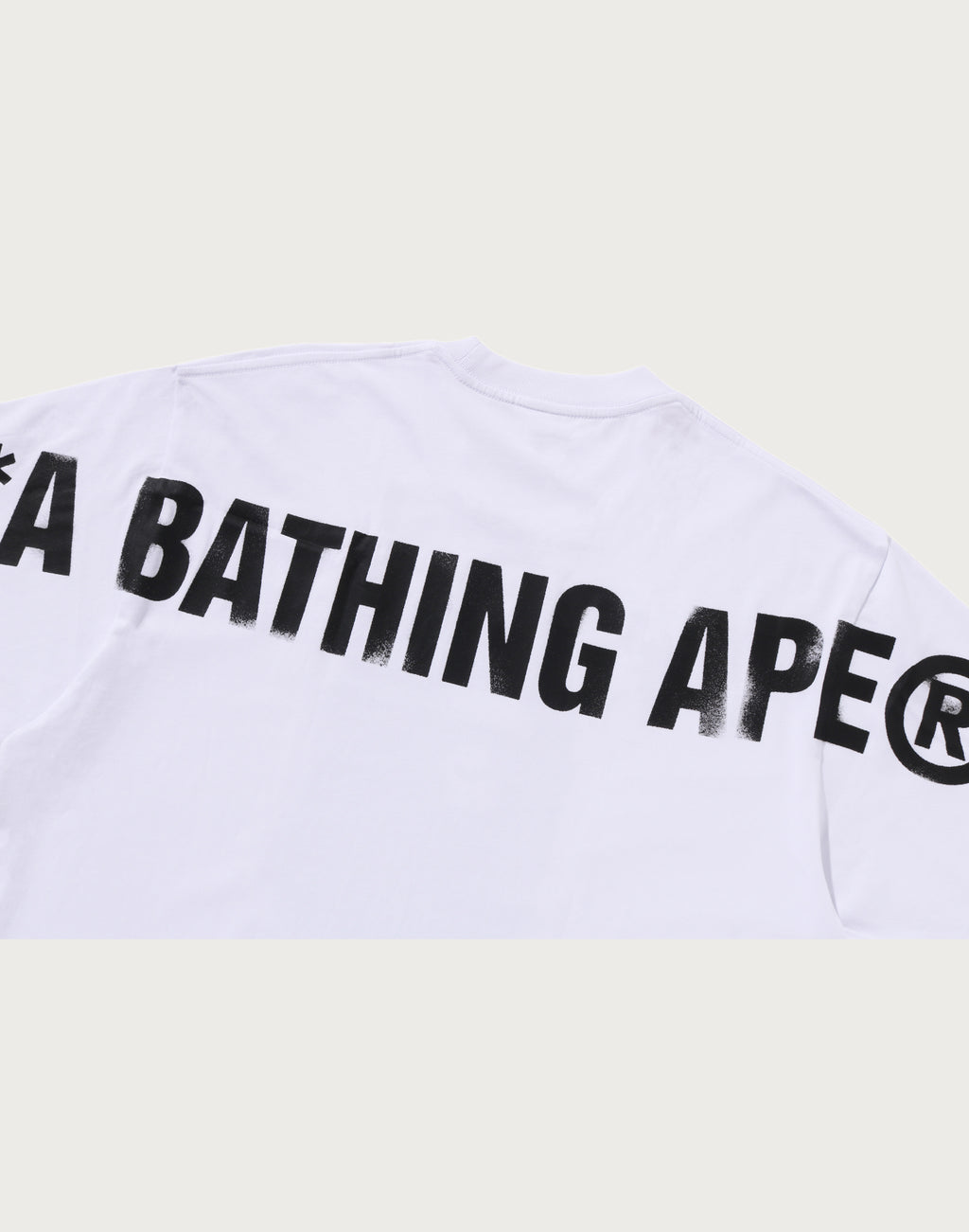 SPRAY PRINT APE HEAD RELAXED FIT TEE #2 MENS