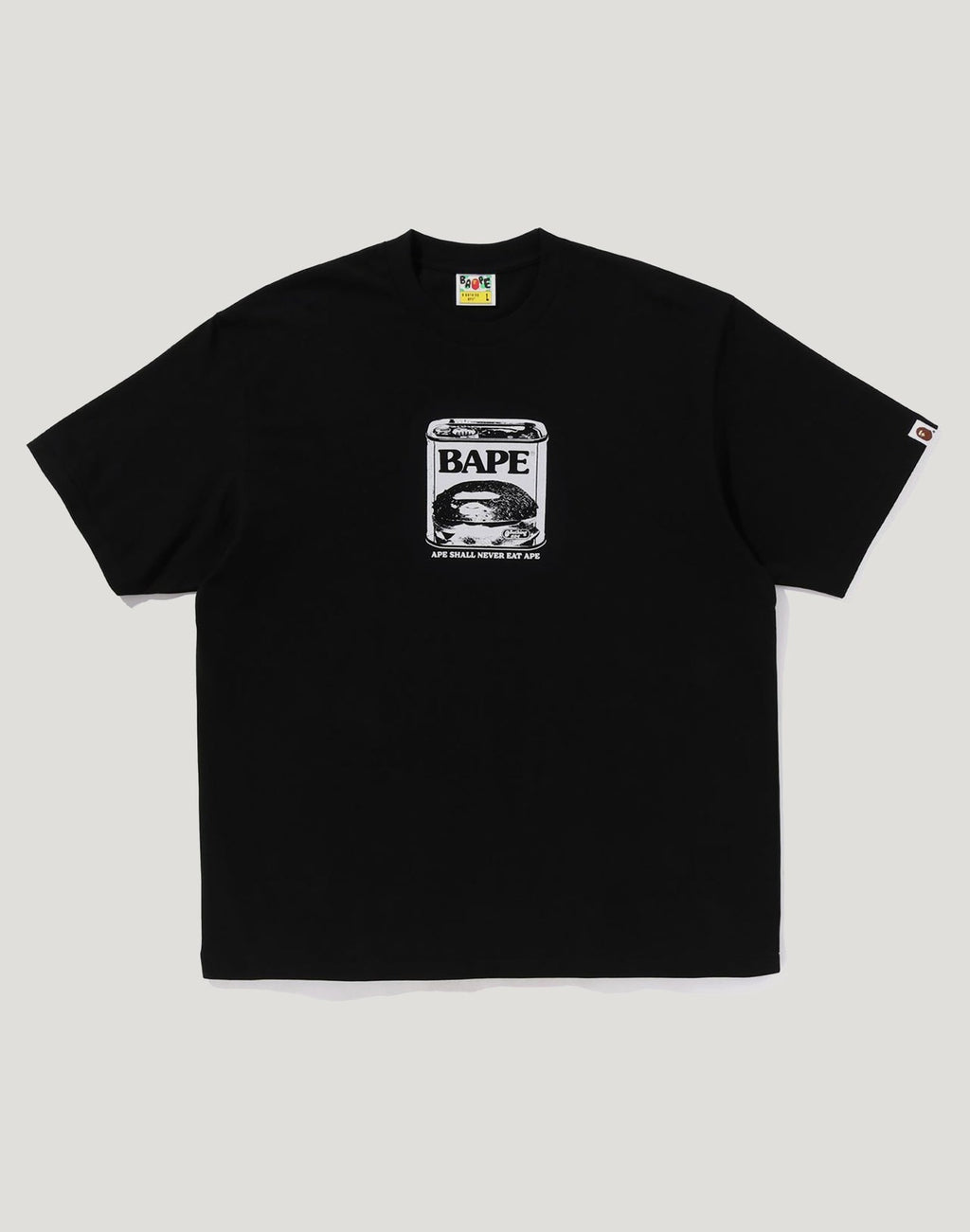 CAN FOOD BAPE LOGO RELAXED FIT TEE MENS