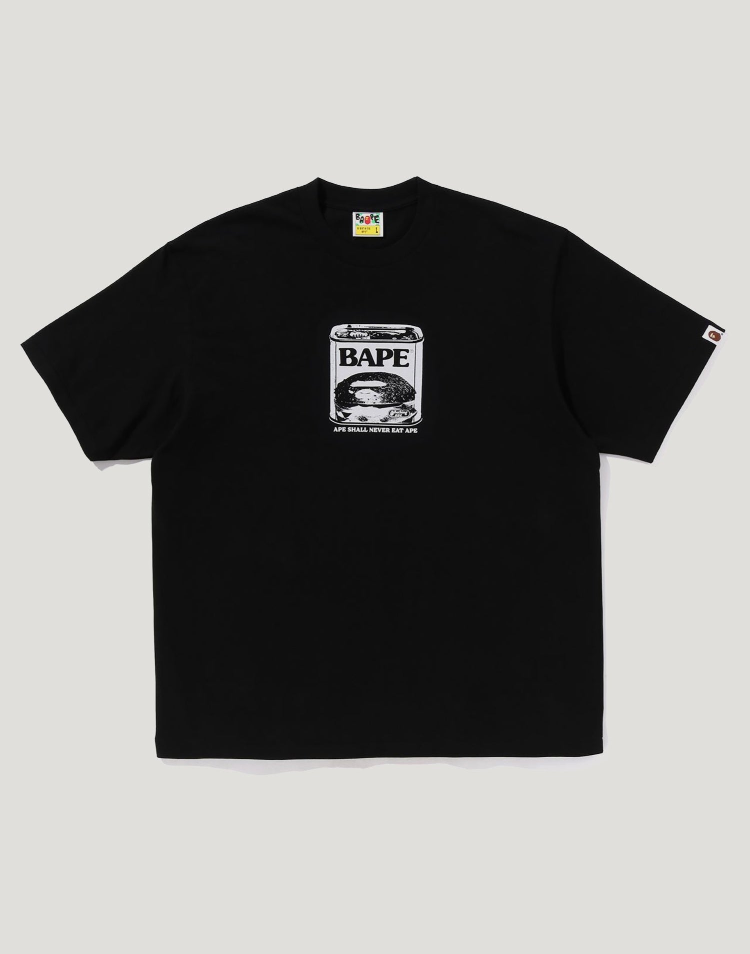 CAN FOOD BAPE LOGO RELAXED FIT TEE MENS