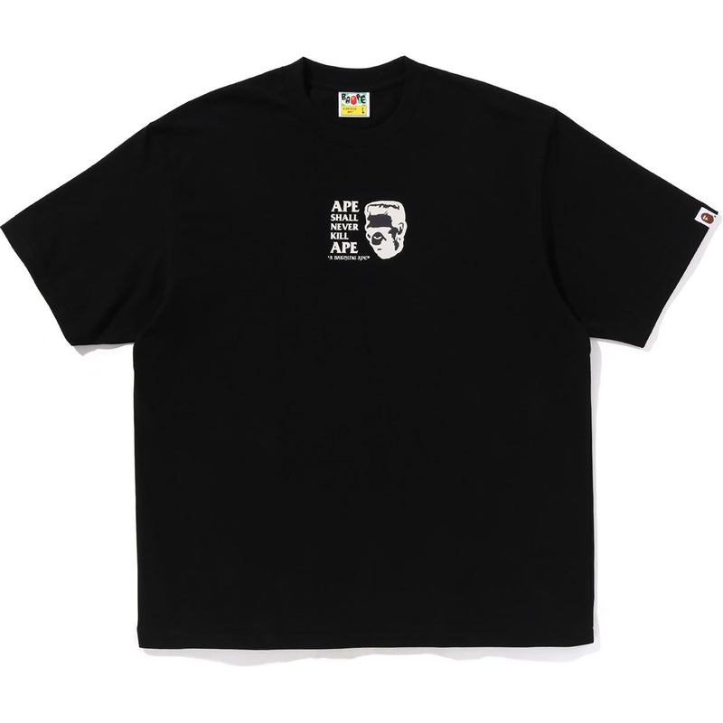 FRANKENSTEIN BAPE LOGO RELAXED FIT TEE MENS