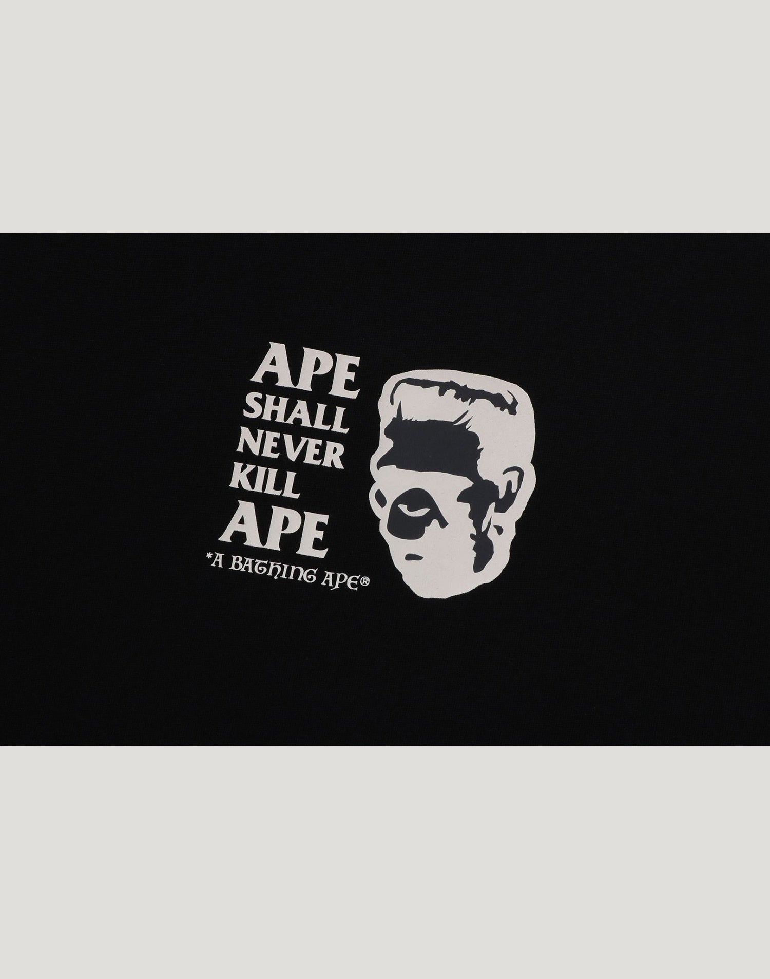 FRANKENSTEIN BAPE LOGO RELAXED FIT TEE MENS