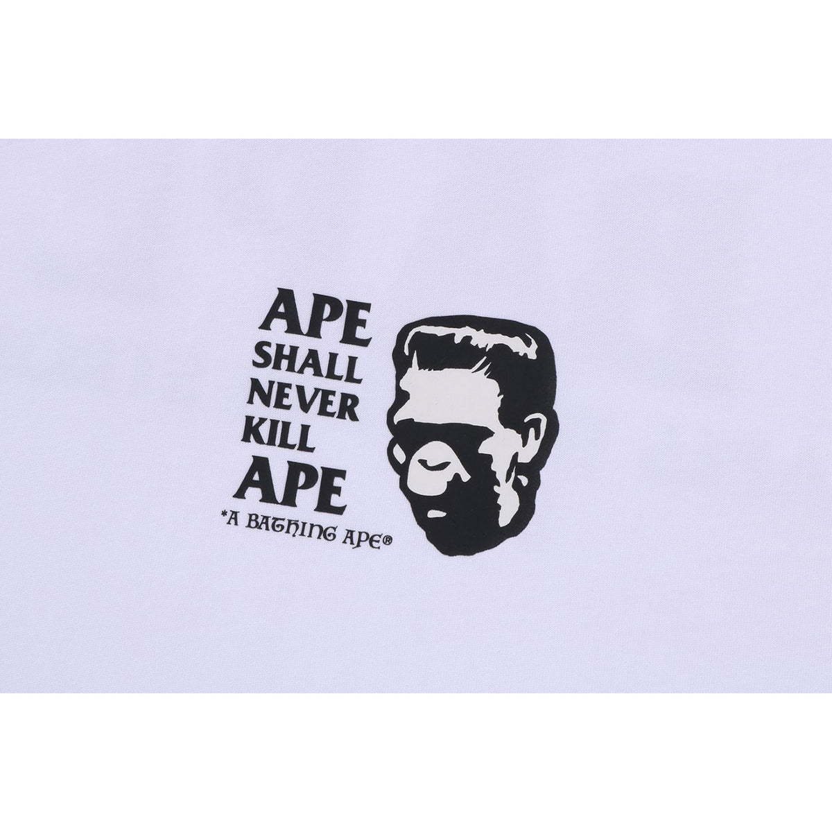 FRANKENSTEIN BAPE LOGO RELAXED FIT TEE MENS