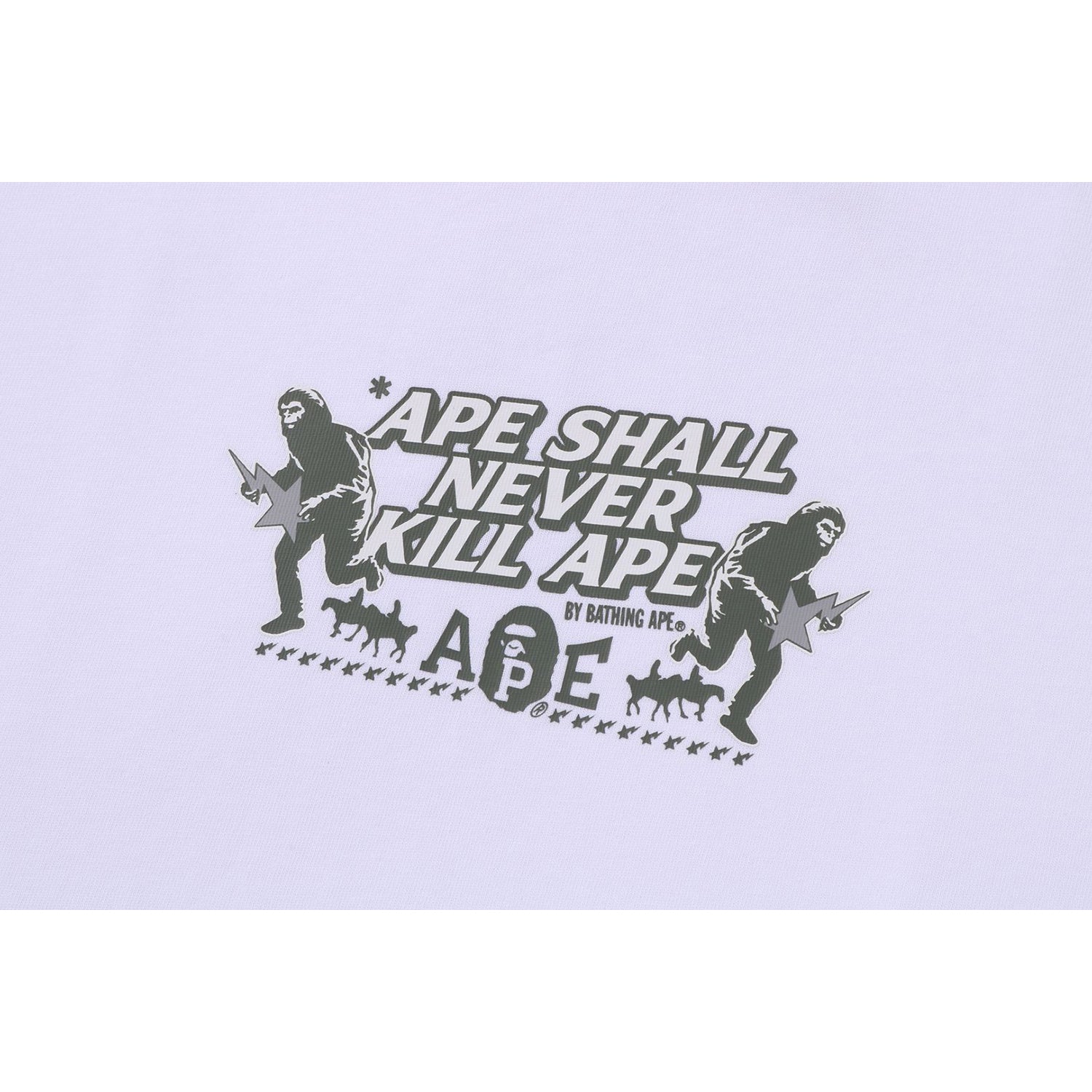 BAPE SLOGAN RELAXED FIT TEE MENS – us.bape.com