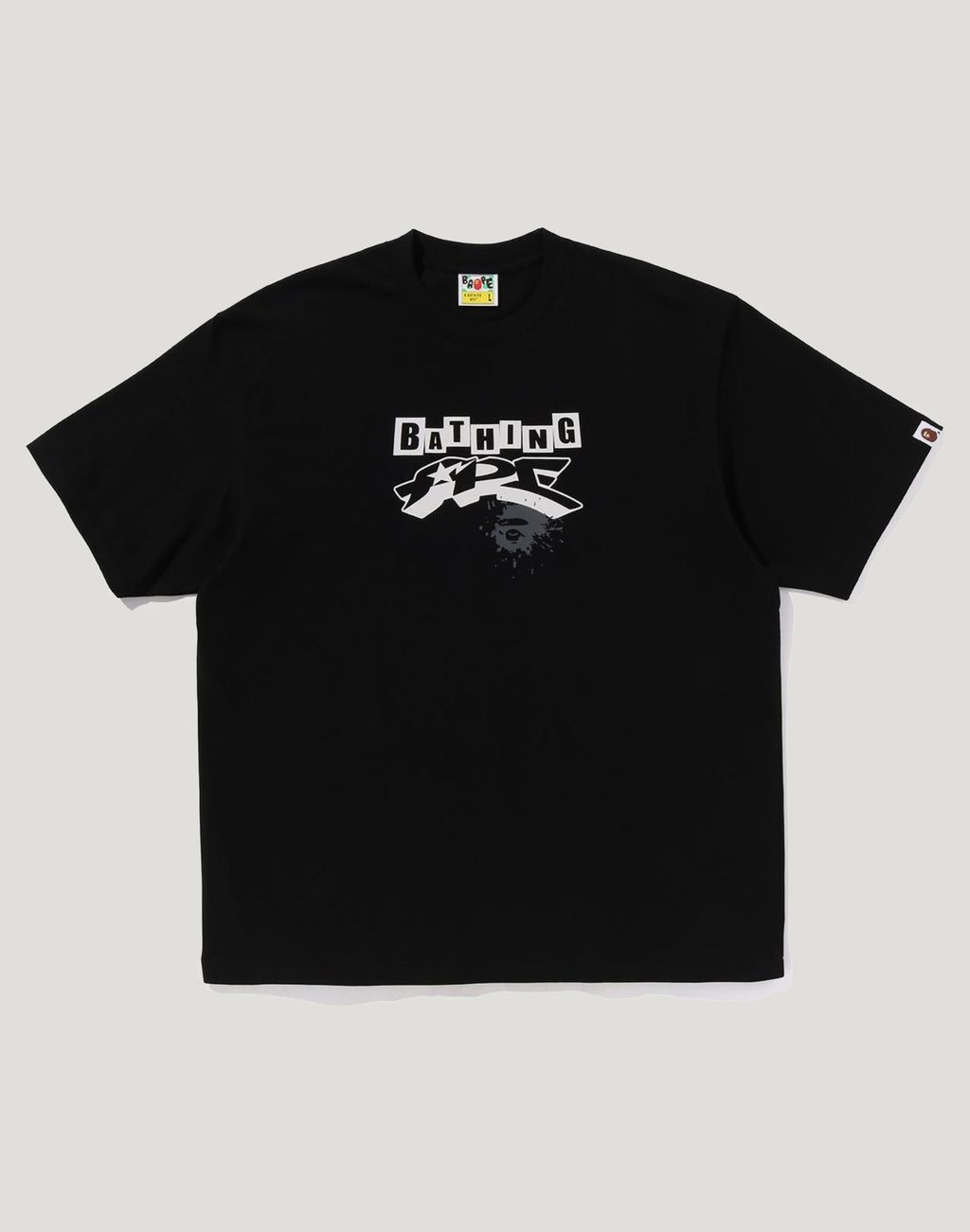 GRAFFITI BAPE LOGO RELAXED FIT TEE #1 MENS