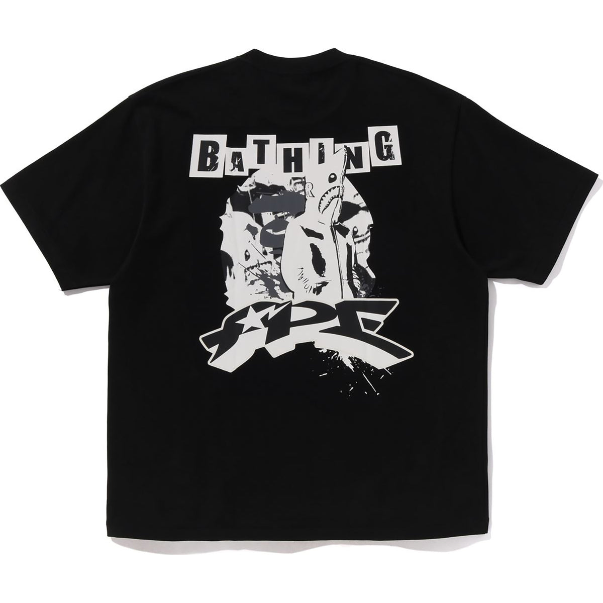 GRAFFITI BAPE LOGO RELAXED FIT TEE #1 MENS
