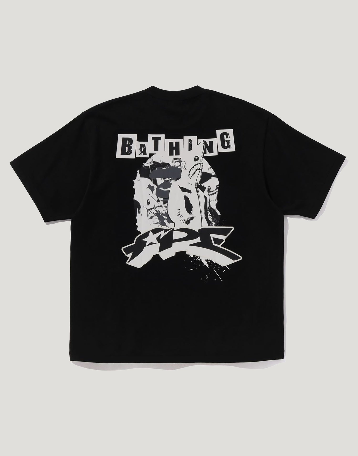 GRAFFITI BAPE LOGO RELAXED FIT TEE #1 MENS