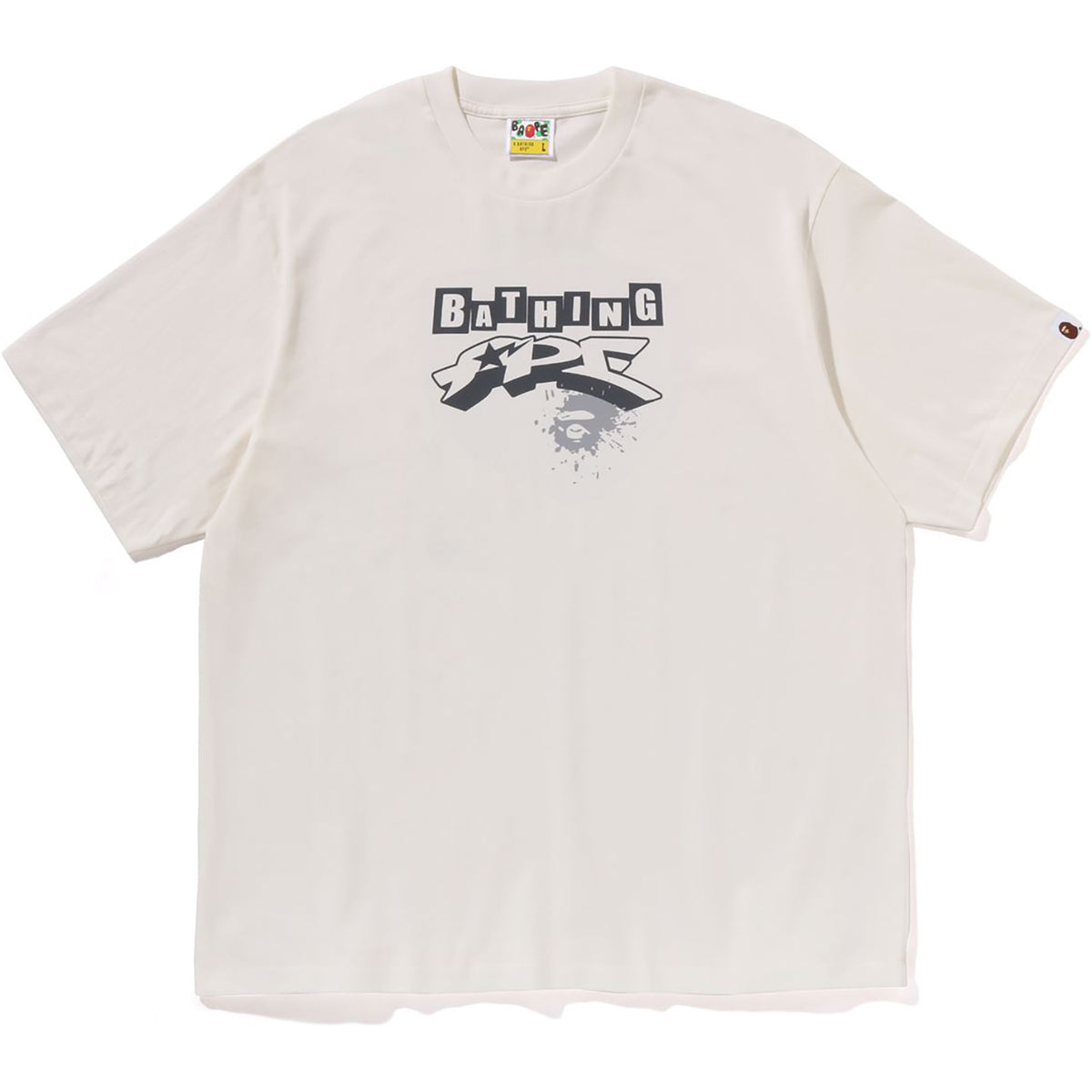 GRAFFITI BAPE LOGO RELAXED FIT TEE #1 MENS
