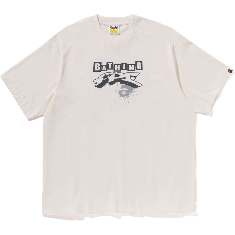 GRAFFITI BAPE LOGO RELAXED FIT TEE #1 MENS