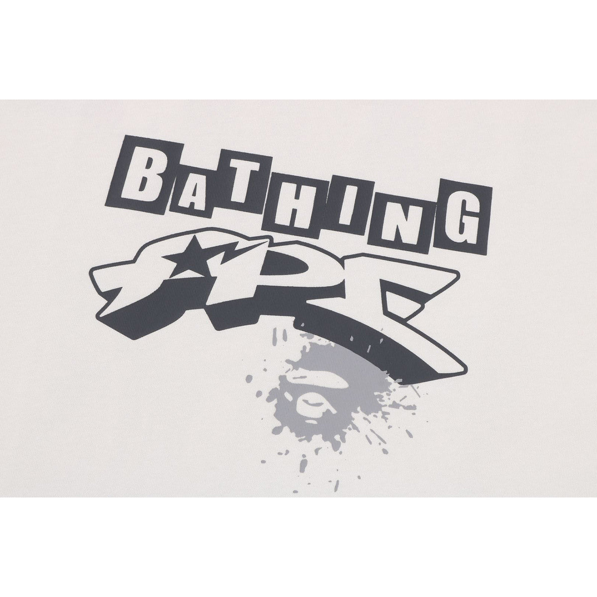 GRAFFITI BAPE LOGO RELAXED FIT TEE #1 MENS