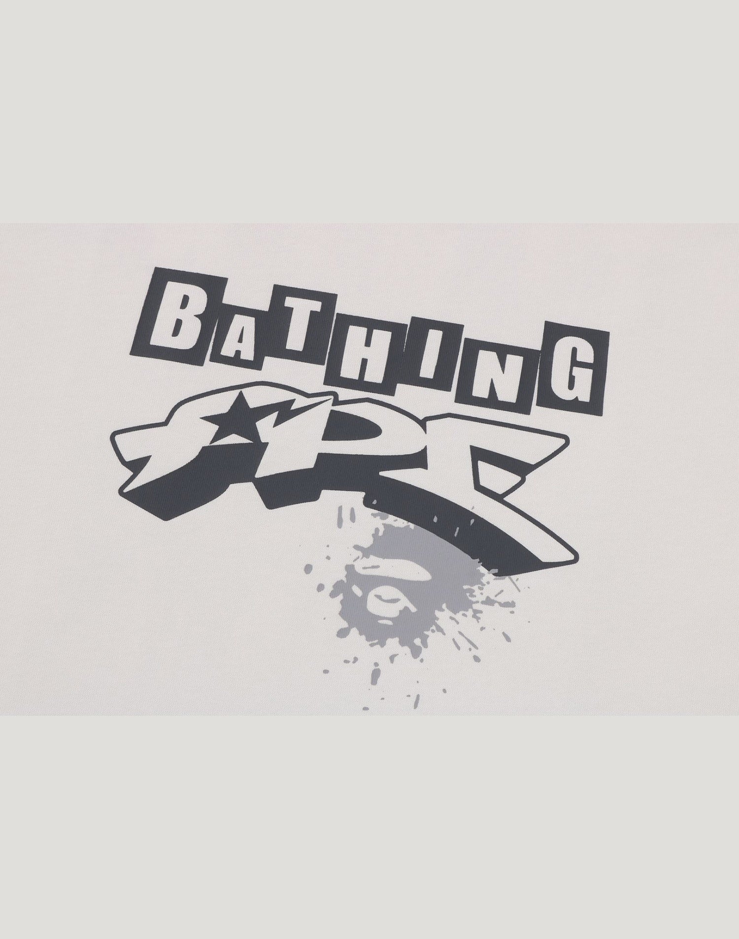GRAFFITI BAPE LOGO RELAXED FIT TEE #1 MENS