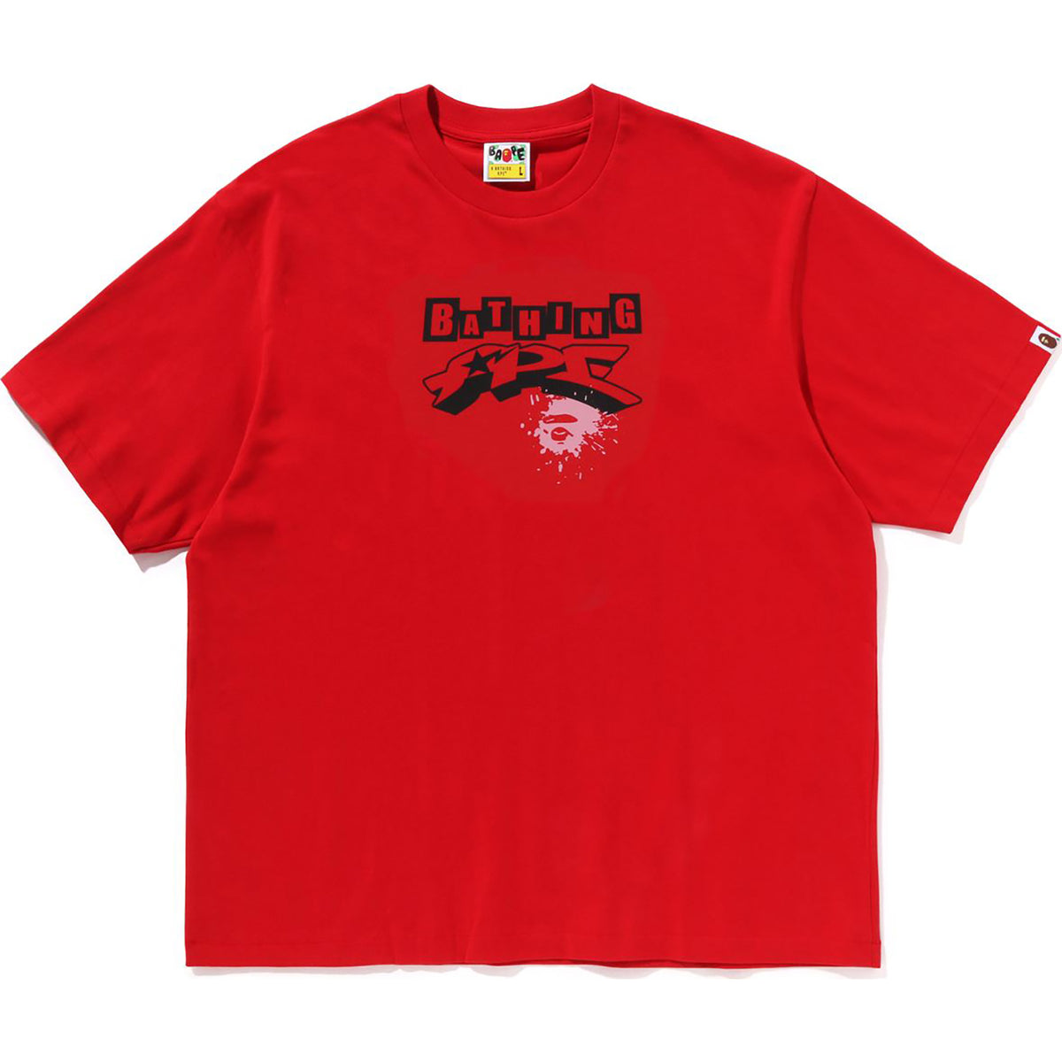 GRAFFITI BAPE LOGO RELAXED FIT TEE #1 MENS