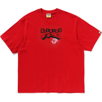 GRAFFITI BAPE LOGO RELAXED FIT TEE #1 MENS