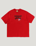 GRAFFITI BAPE LOGO RELAXED FIT TEE #1 MENS