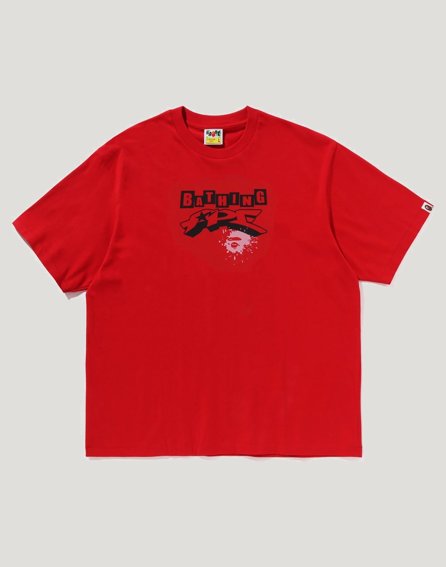 GRAFFITI BAPE LOGO RELAXED FIT TEE #1 MENS
