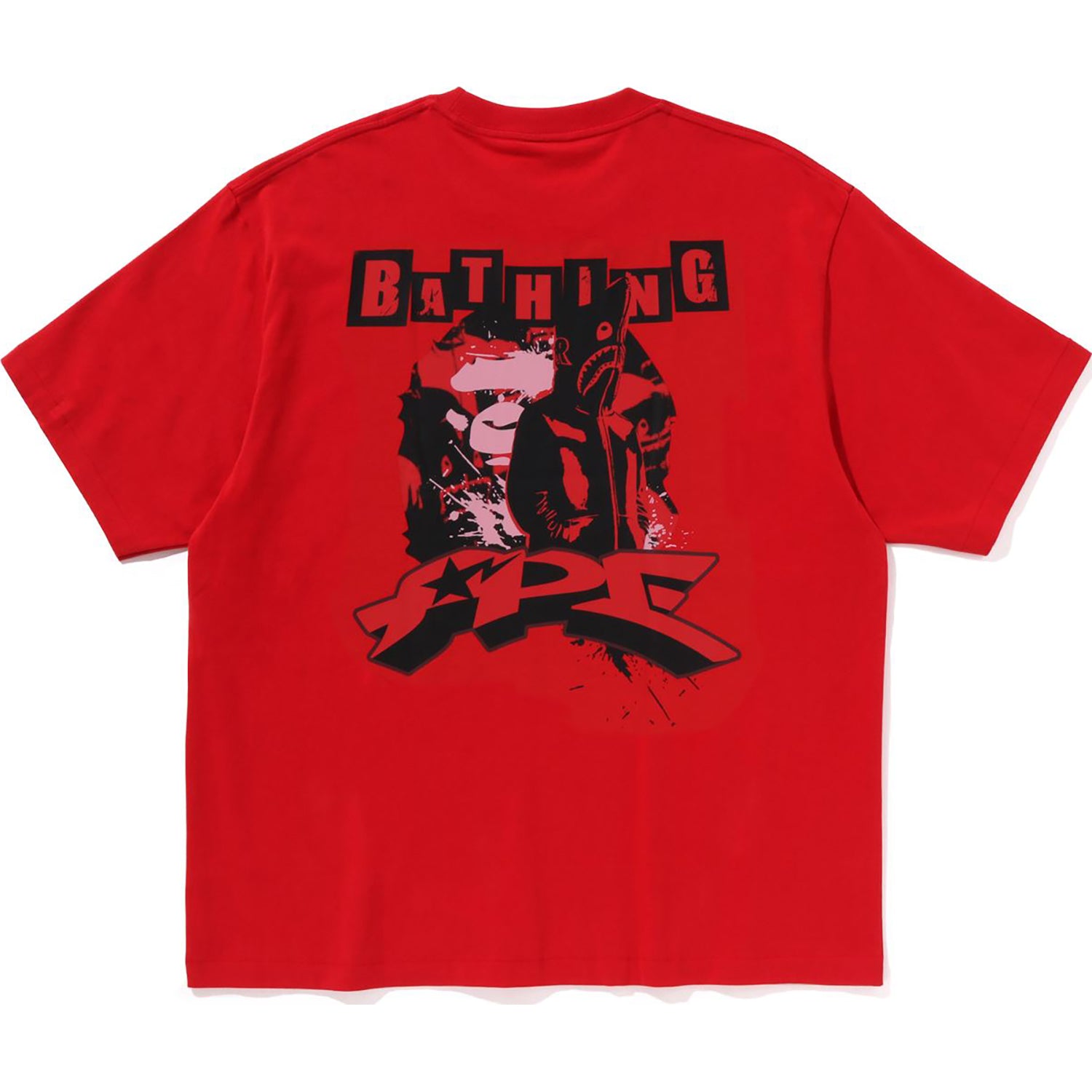 GRAFFITI BAPE LOGO RELAXED FIT TEE #1 MENS – us.bape.com