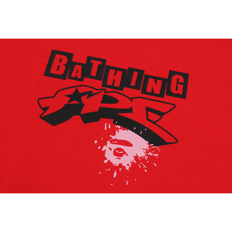 GRAFFITI BAPE LOGO RELAXED FIT TEE #1 MENS