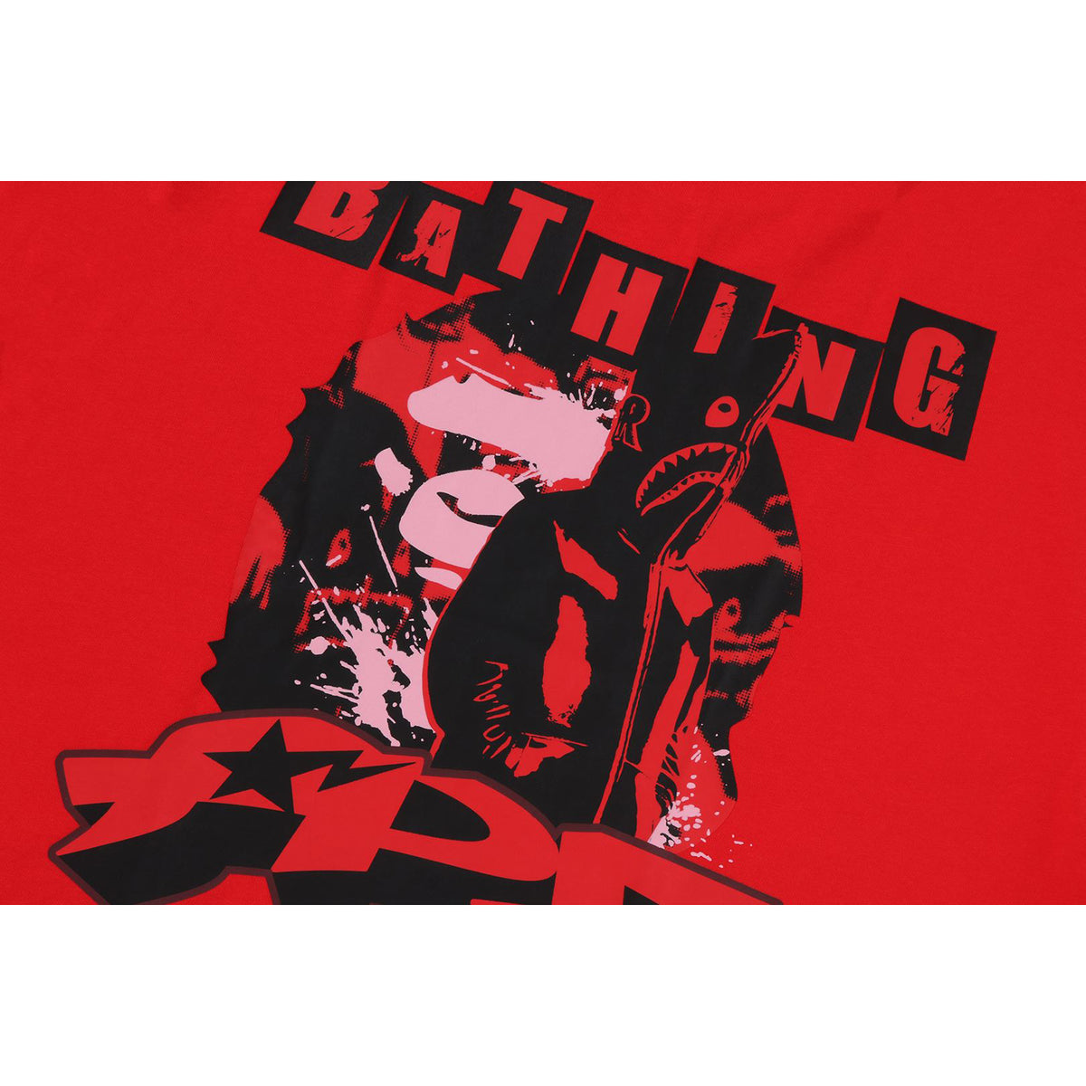 GRAFFITI BAPE LOGO RELAXED FIT TEE #1 MENS