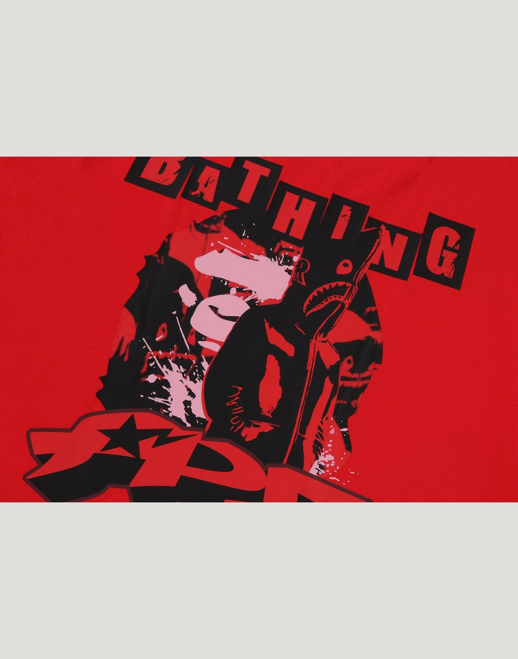GRAFFITI BAPE LOGO RELAXED FIT TEE #1 MENS