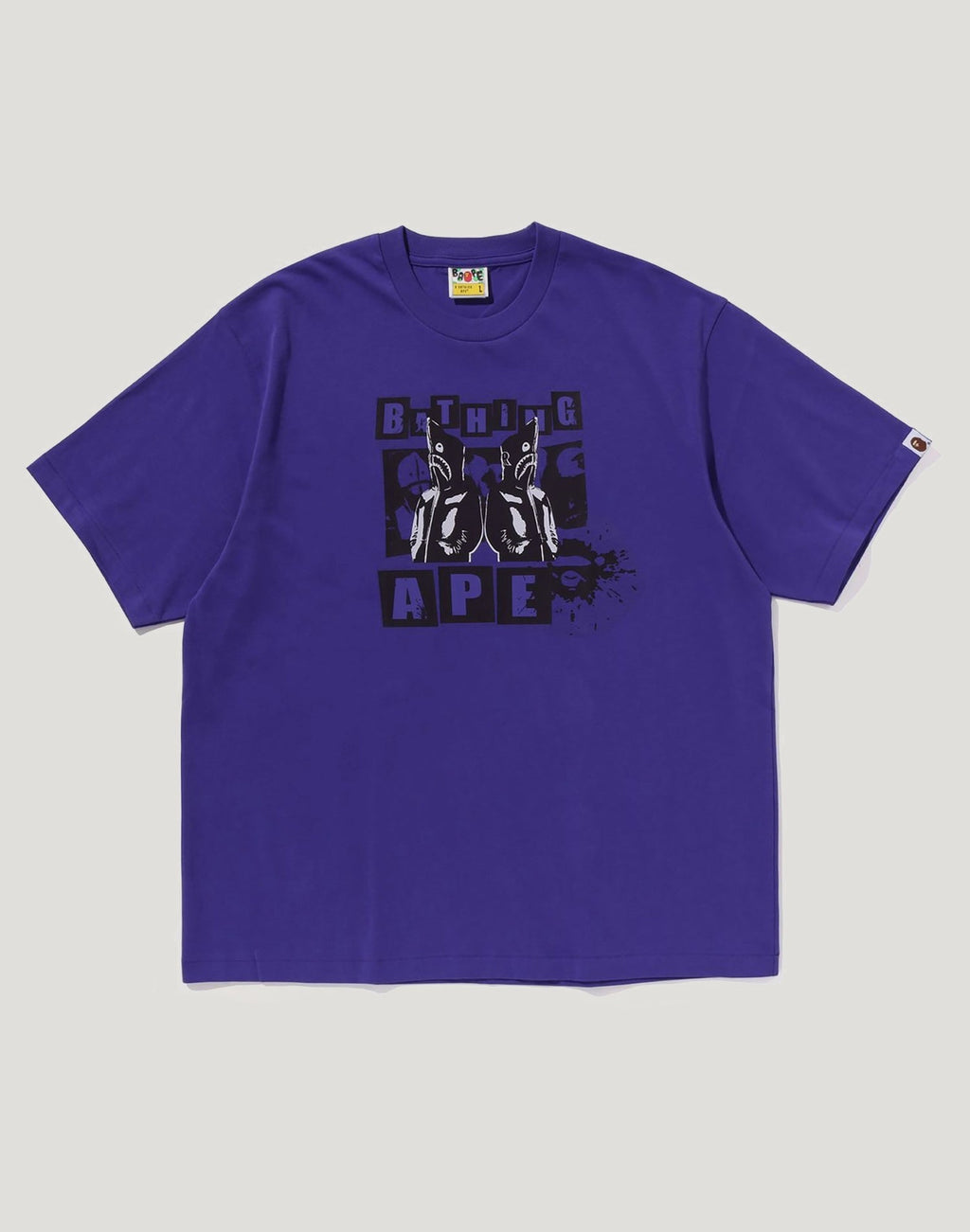 GRAFFITI BAPE LOGO RELAXED FIT TEE #2 MENS