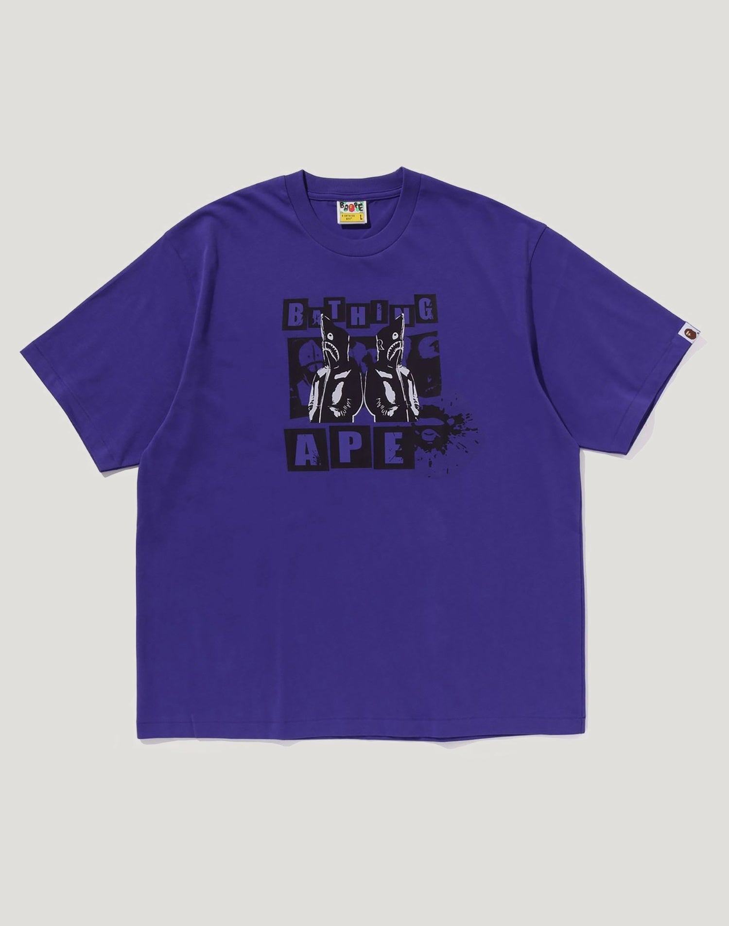 GRAFFITI BAPE LOGO RELAXED FIT TEE #2 MENS