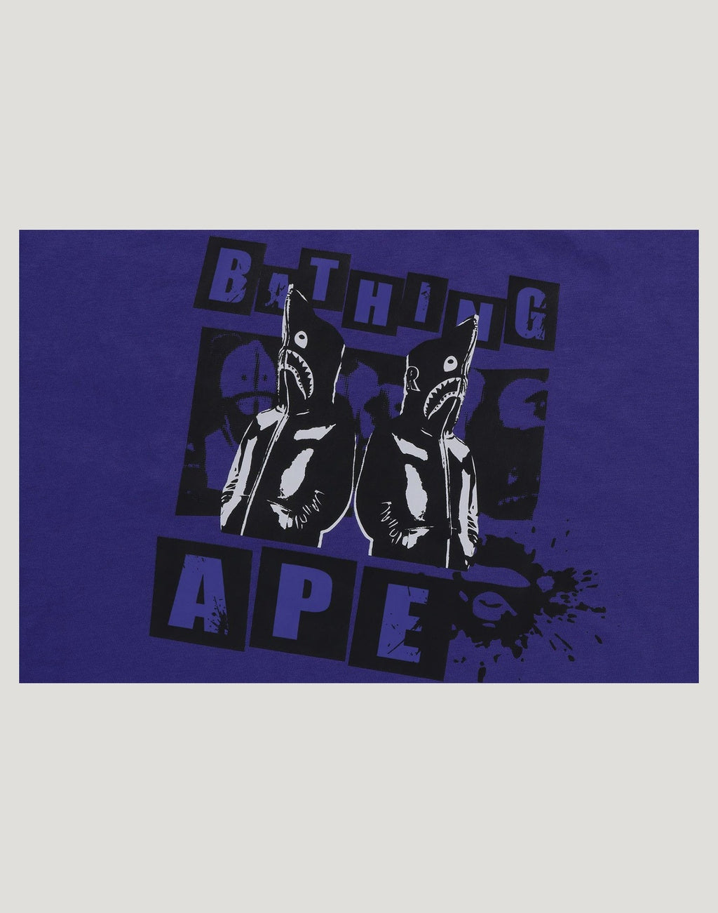 GRAFFITI BAPE LOGO RELAXED FIT TEE #2 MENS