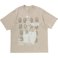 SPRAY PRINT MULTI LOGO RELAXED FIT TEE MENS