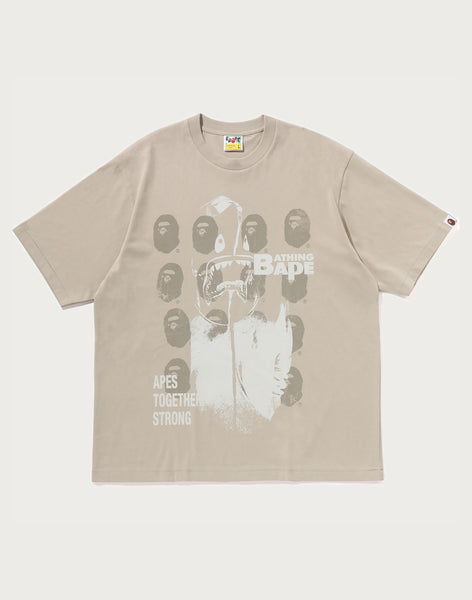 SPRAY PRINT MULTI LOGO RELAXED FIT TEE MENS – us.bape.com