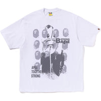 SPRAY PRINT MULTI LOGO RELAXED FIT TEE MENS