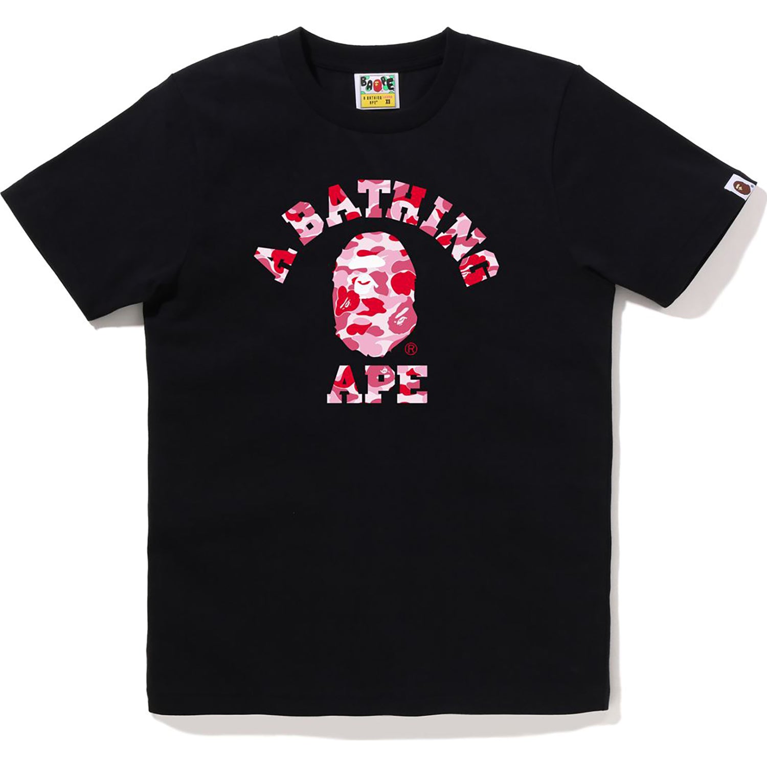 ABC CAMO COLLEGE TEE LADIES – us.bape.com