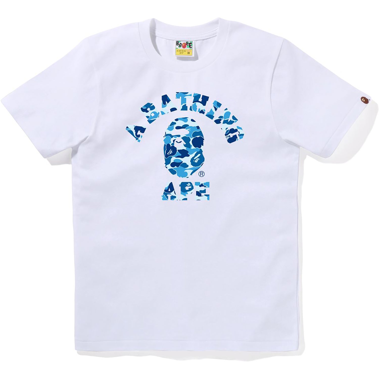 ABC CAMO COLLEGE TEE LADIES – us.bape.com