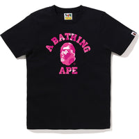 COLOR CAMO COLLEGE TEE LADIES