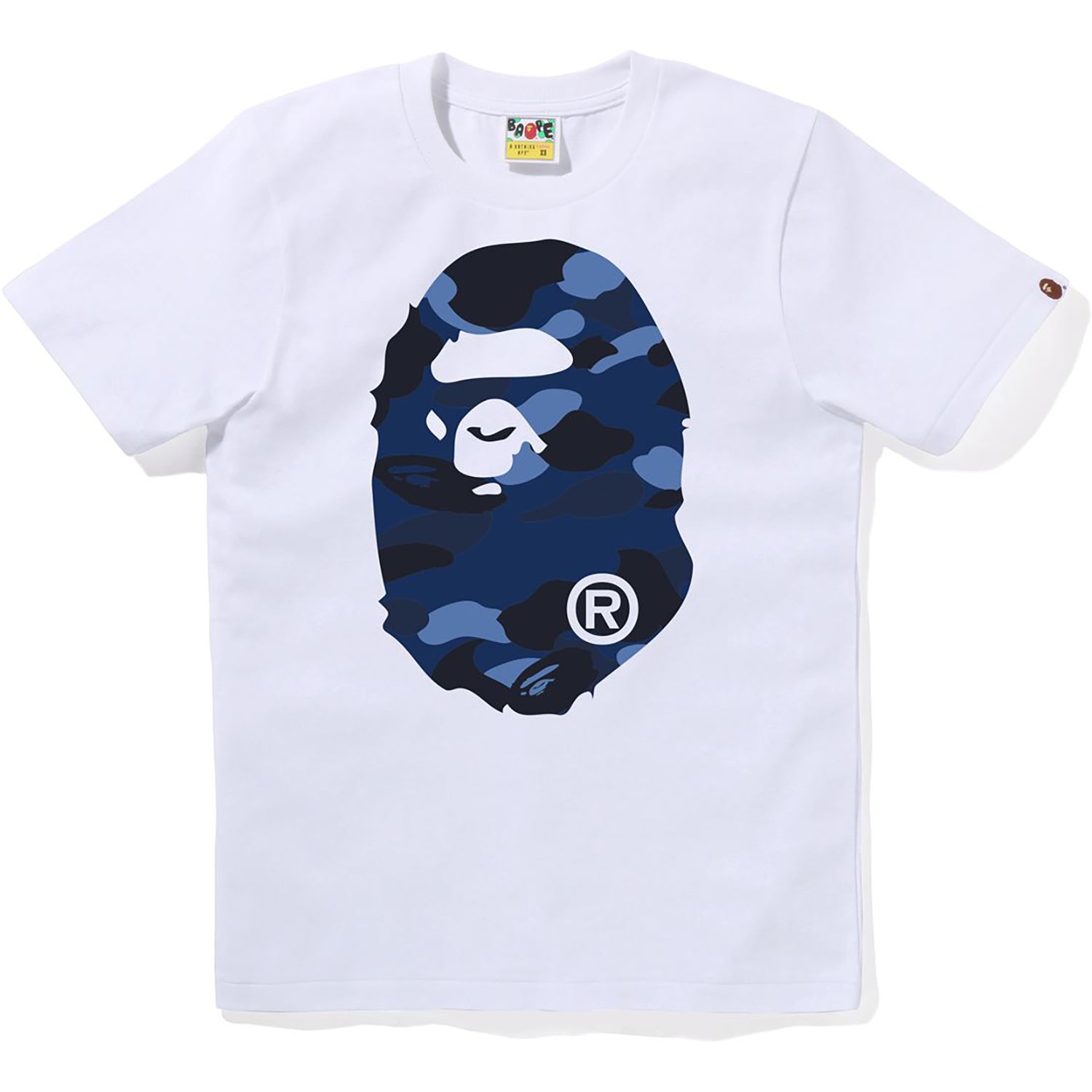 COLOR CAMO BIG APE HEAD TEE LADIES – us.bape.com