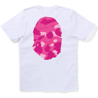 COLOR CAMO BIG APE HEAD TEE LADIES