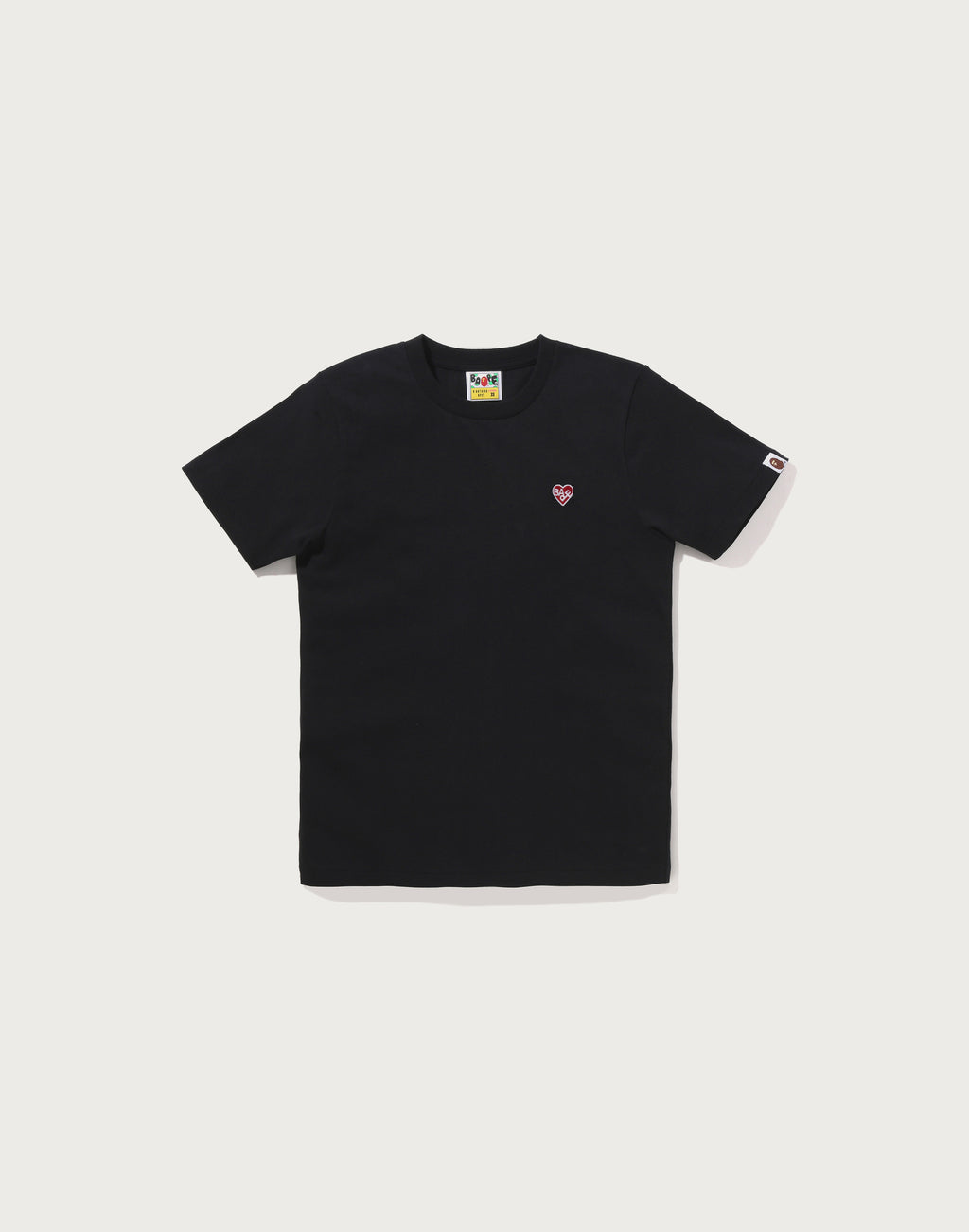BAPE HEART ONE POINT TEE LADIES