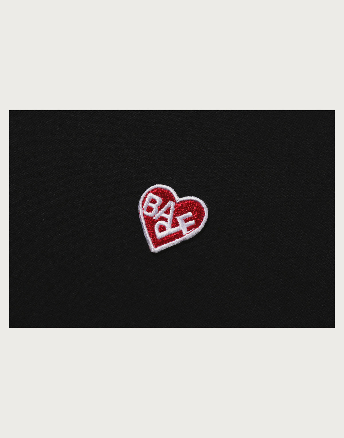 BAPE HEART ONE POINT TEE LADIES
