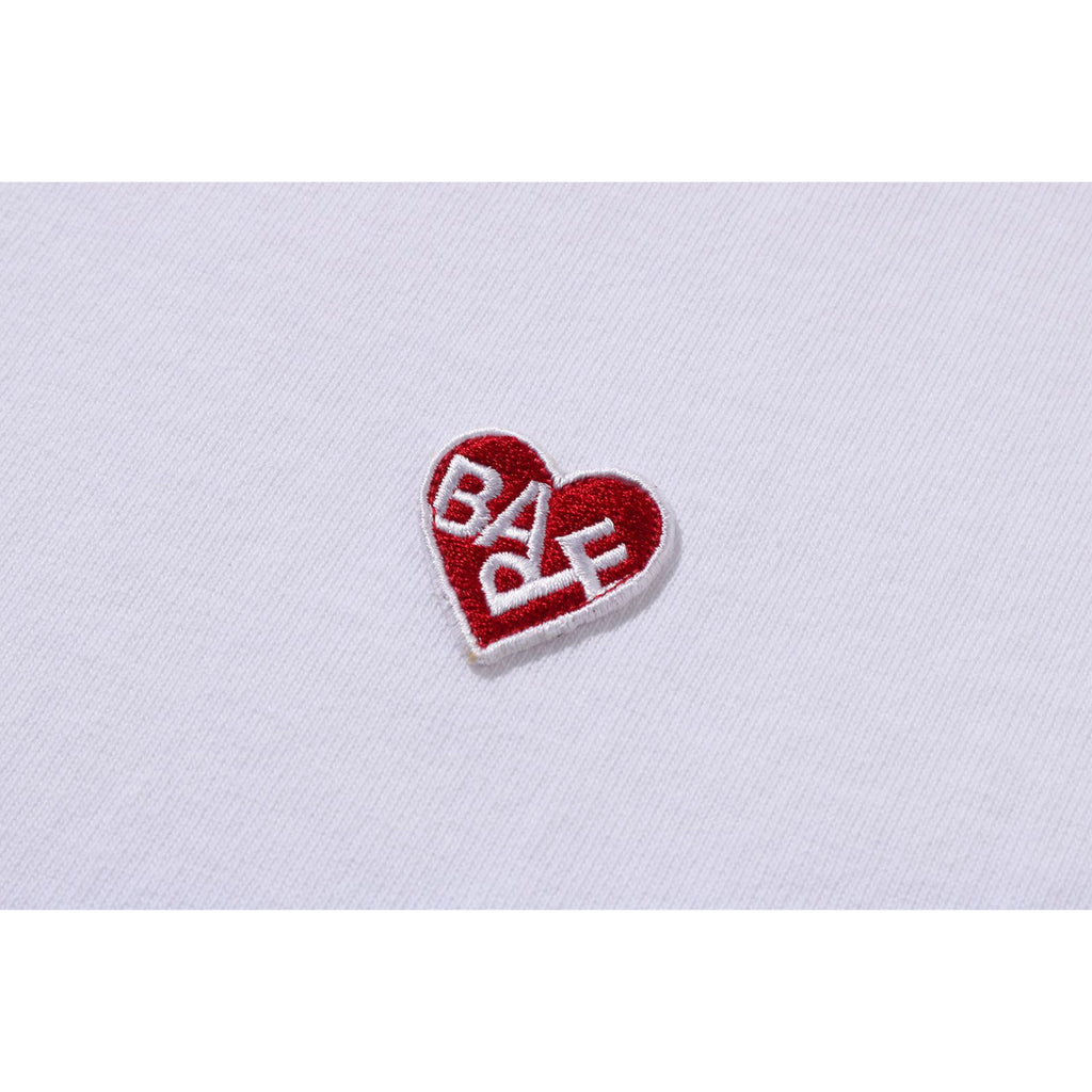 BAPE HEART ONE POINT TEE LADIES
