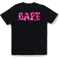 COLOR CAMO BAPE LOGO TEE LADIES