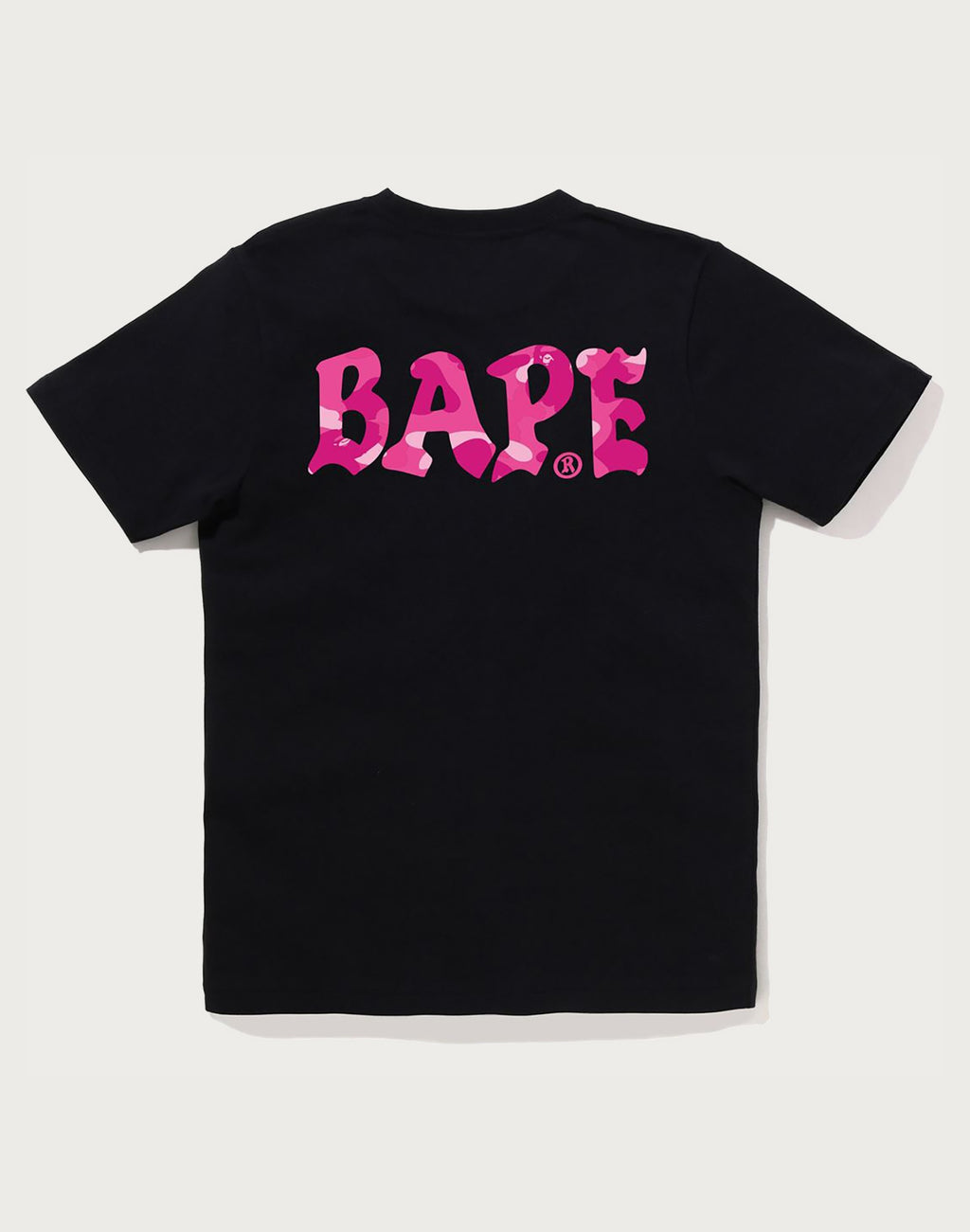 COLOR CAMO BAPE LOGO TEE LADIES