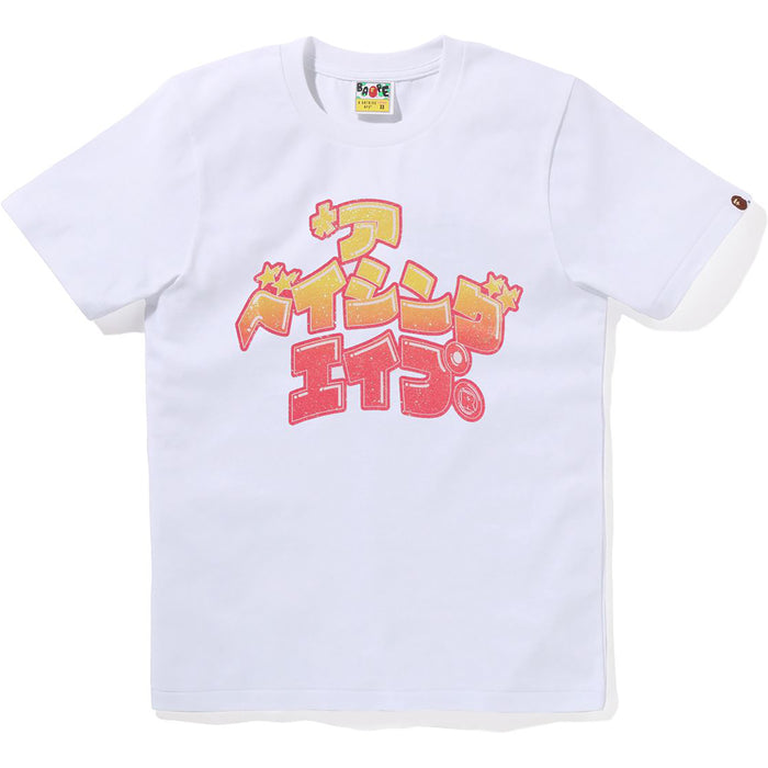 KATAKANA A BATHING APE TEE LADIES