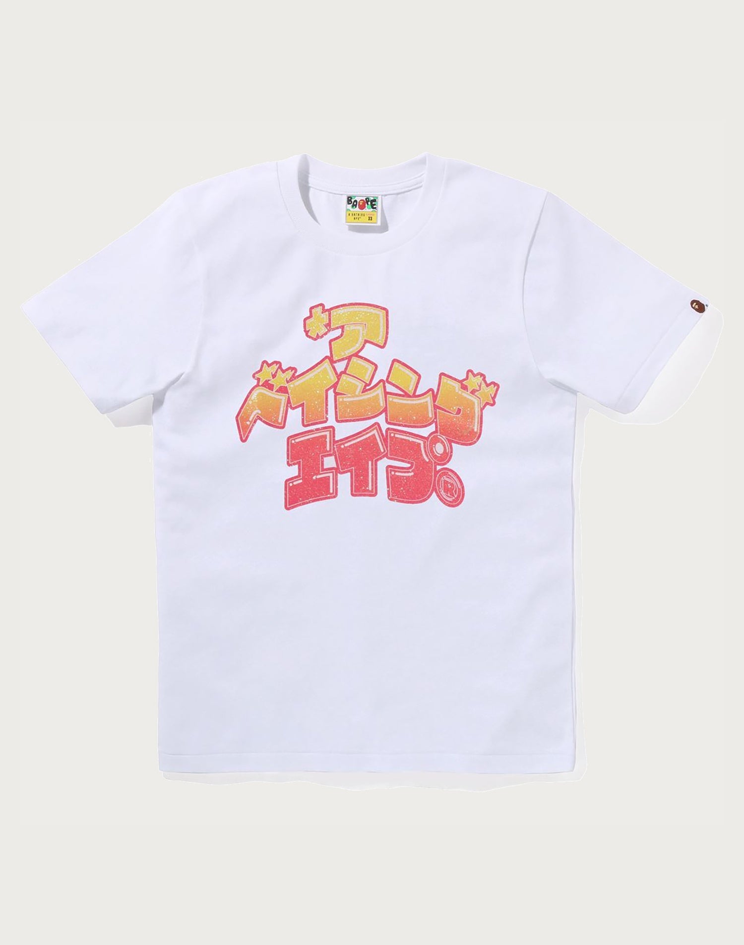 KATAKANA A BATHING APE TEE LADIES