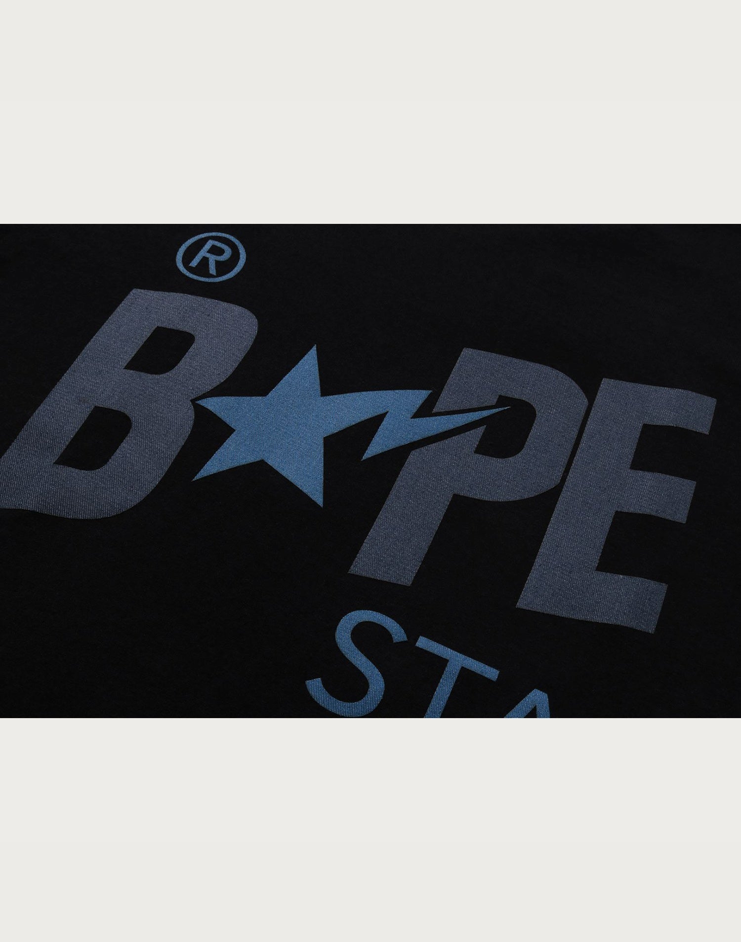 DENIM BAPE STA LOGO TEE LADIES