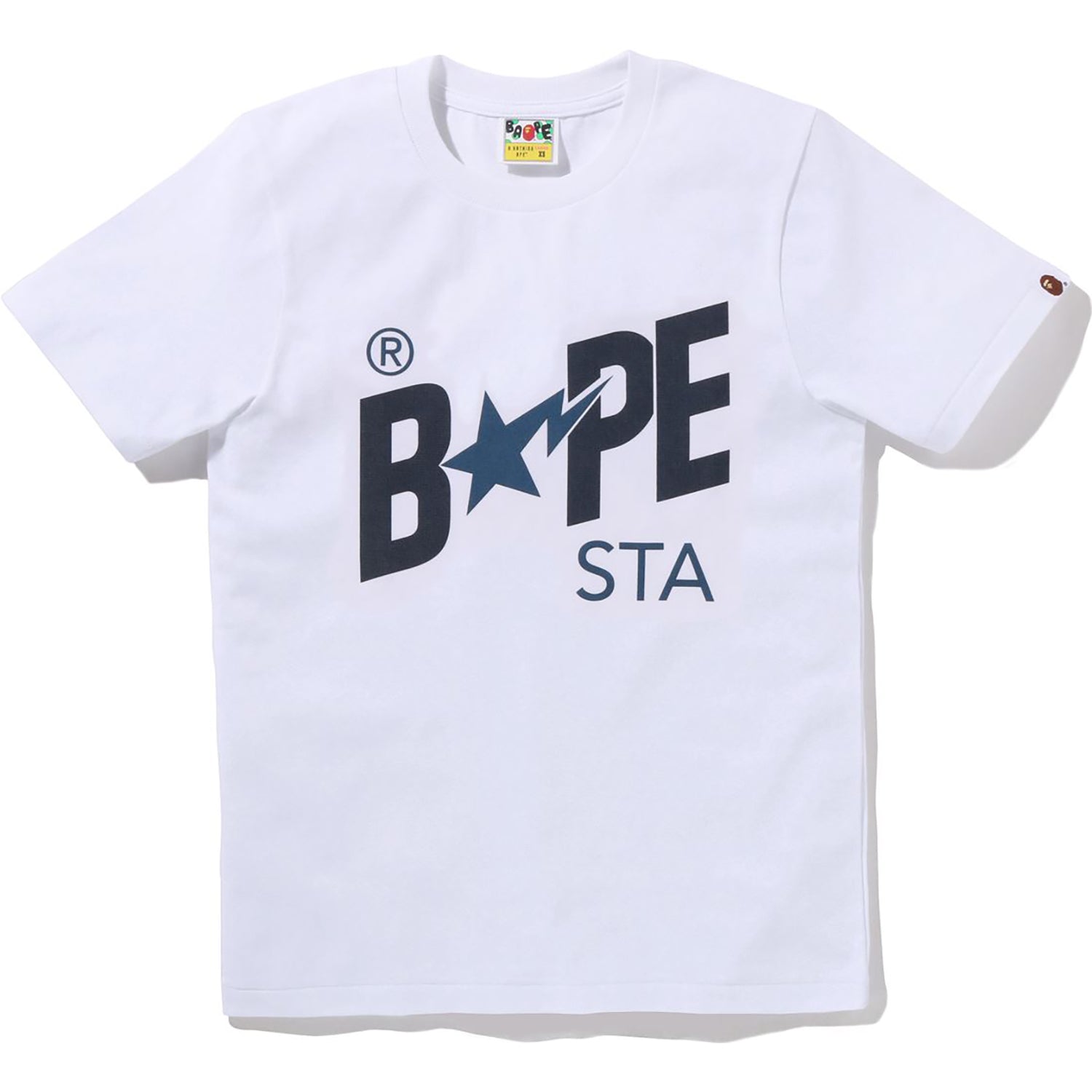 DENIM BAPE STA LOGO TEE LADIES – us.bape.com