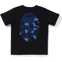 COLOR CAMO BIG APE HEAD TEE KIDS