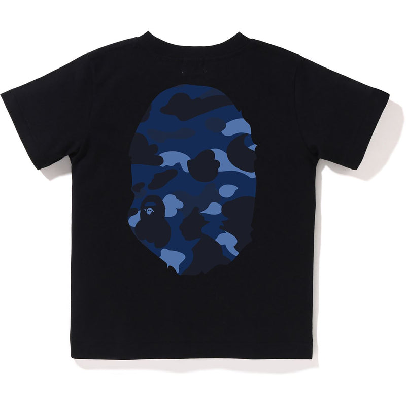 COLOR CAMO BIG APE HEAD TEE KIDS