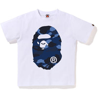 COLOR CAMO BIG APE HEAD TEE KIDS