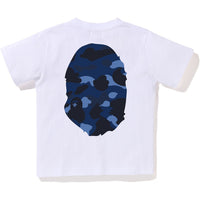 COLOR CAMO BIG APE HEAD TEE KIDS