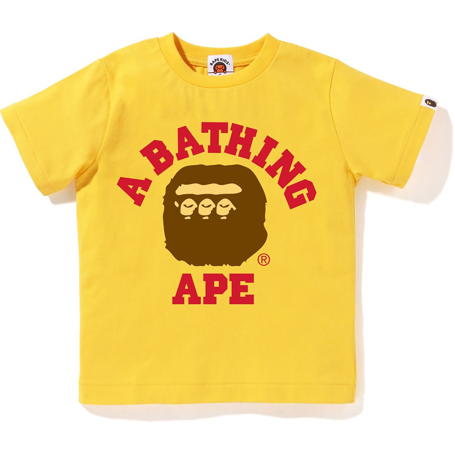 TRIPLE COLLEGE TEE KIDS – us.bape.com