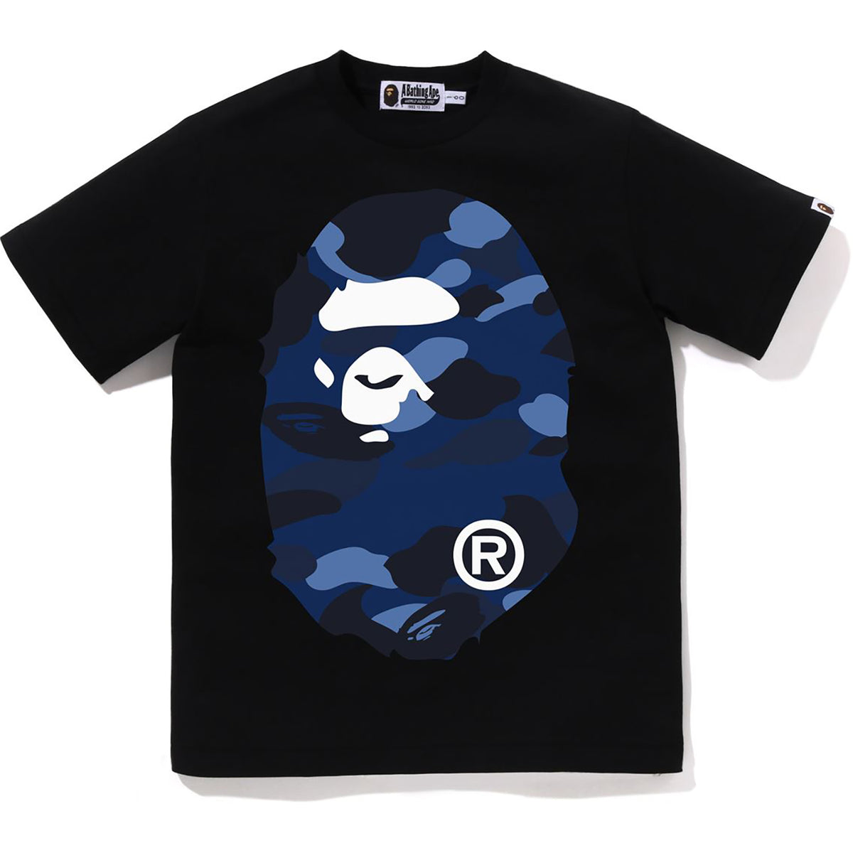 COLOR CAMO BIG APE HEAD TEE JR KIDS