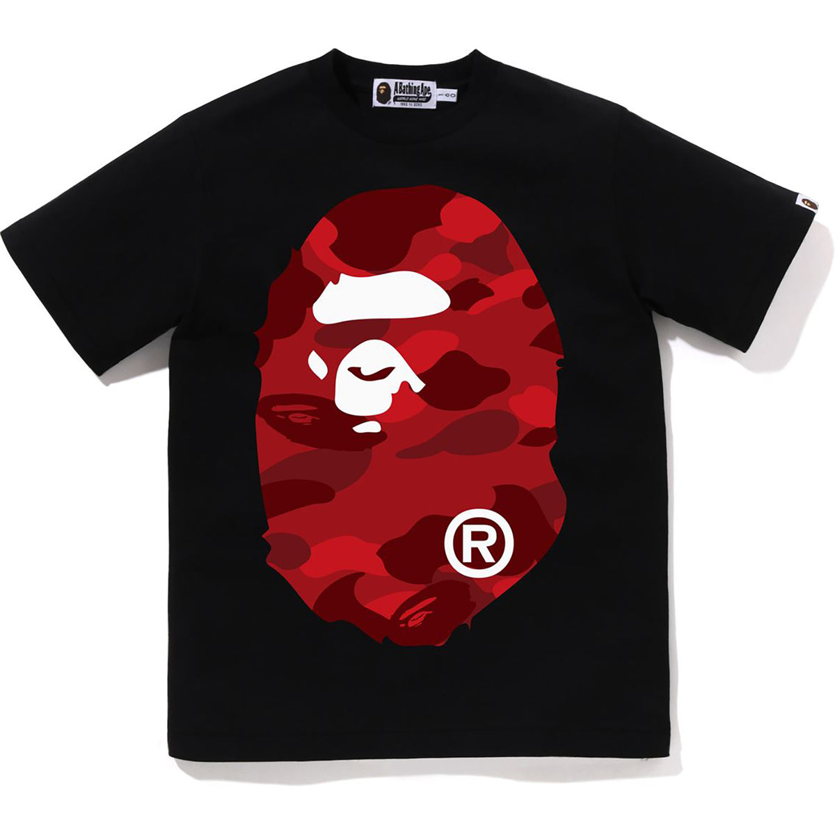 COLOR CAMO BIG APE HEAD TEE JR KIDS